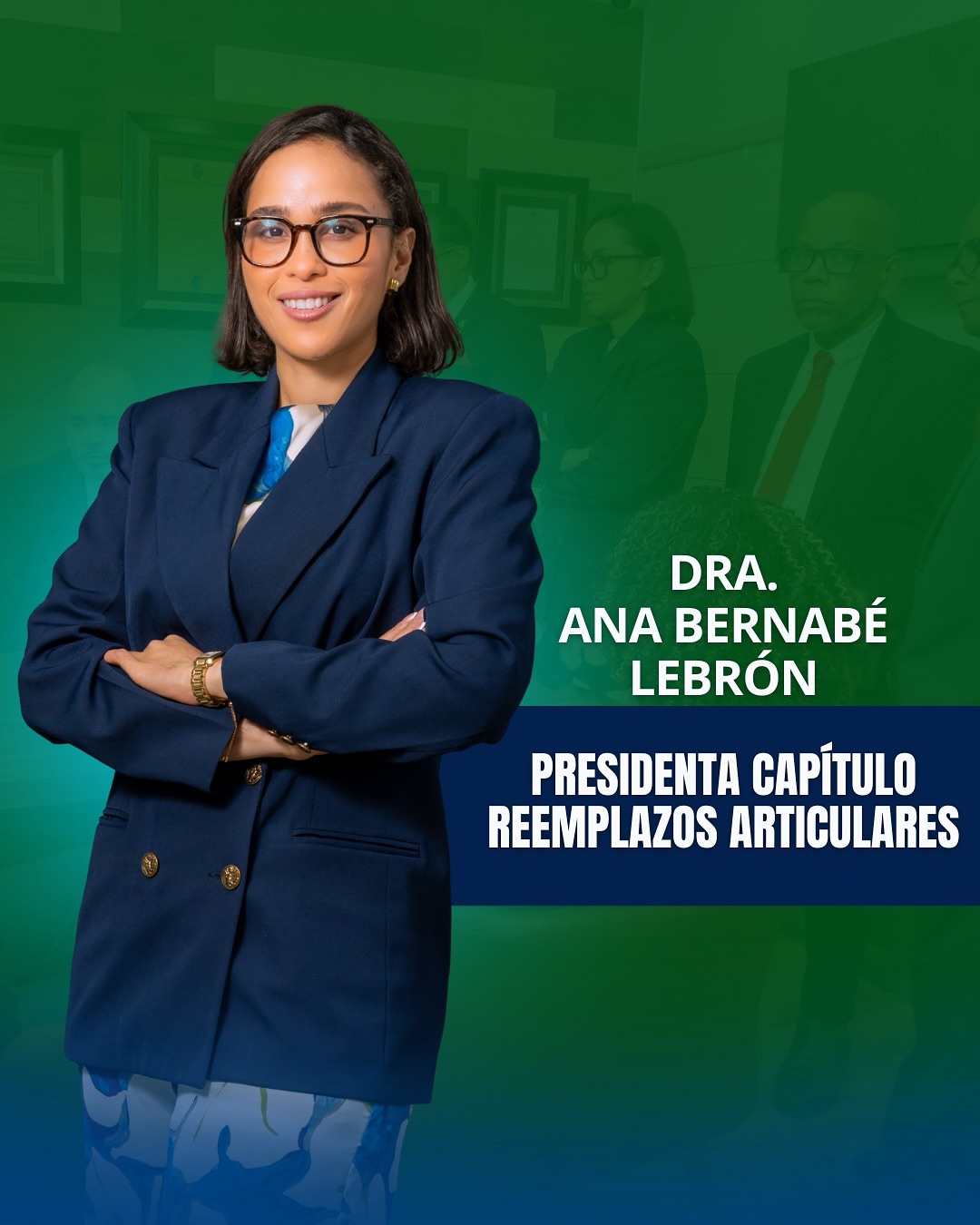 Dra. Ana Luz Bernabe en Congreso Internacional de Artroscopia